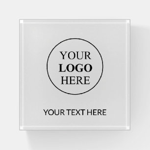 Custom Promotional Logo – No Minimum Order Paperweight