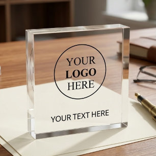 Custom Promotional Logo – No Minimum Order Paperweight