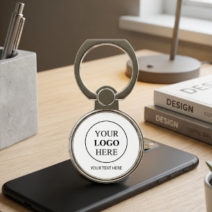 Custom Promotional Logo – No Minimum Order Phone Ring Stand