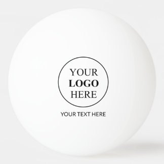 Custom Promotional Logo – No Minimum Order Ping Pong Ball
