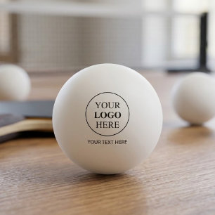Custom Promotional Logo – No Minimum Order Ping Pong Ball