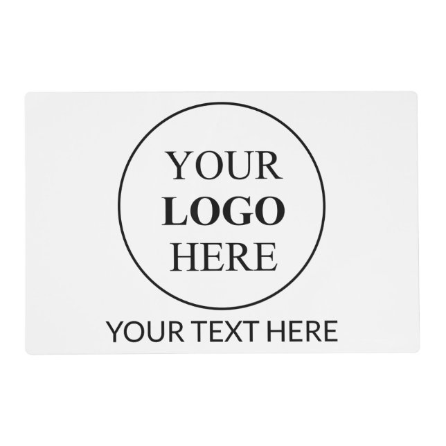 Custom Promotional Logo – No Minimum Order Placemat (Front)