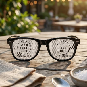Custom Promotional Logo – No Minimum Order Retro Sunglasses