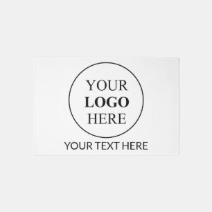 Custom Promotional Logo – No Minimum Order Rug