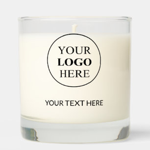 Custom Promotional Logo – No Minimum Order Scented Candle
