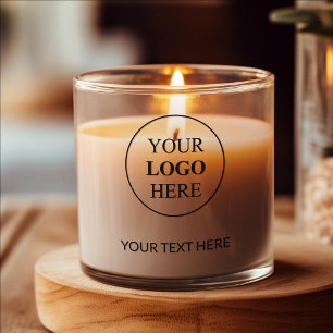 Custom Promotional Logo – No Minimum Order Scented Candle