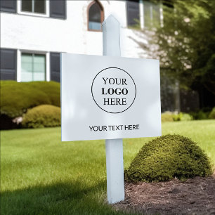 Custom Promotional Logo – No Minimum Order Sign