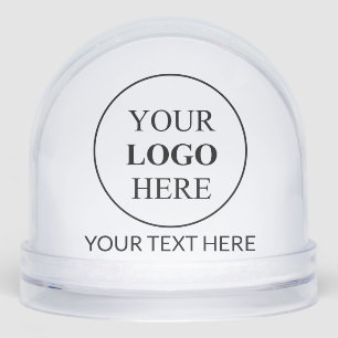 Custom Promotional Logo – No Minimum Order Snow Globe
