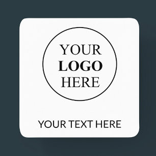 Custom Promotional Logo – No Minimum Order Square Paper Coaster