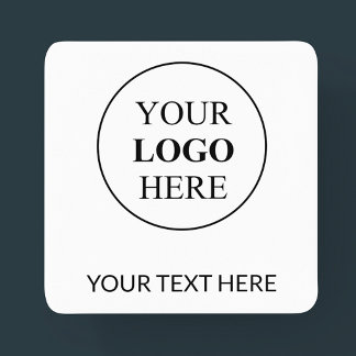 Custom Promotional Logo – No Minimum Order Square Paper Coaster