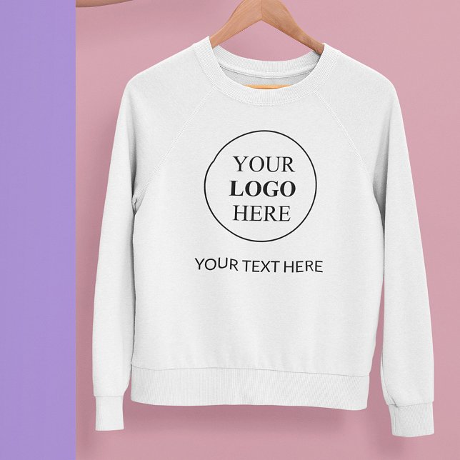 Custom Promotional Logo – No Minimum Order Sweatshirt (Creator Uploaded)