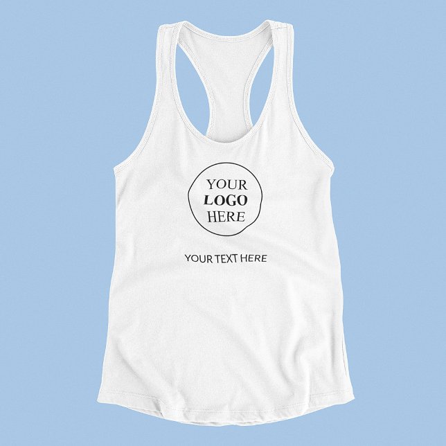 Custom Promotional Logo – No Minimum Order Tank Top (Creator Uploaded)