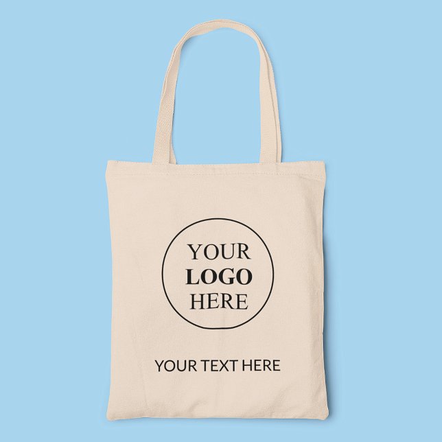 Custom Promotional Logo – No Minimum Order Tote Bag (Creator Uploaded)