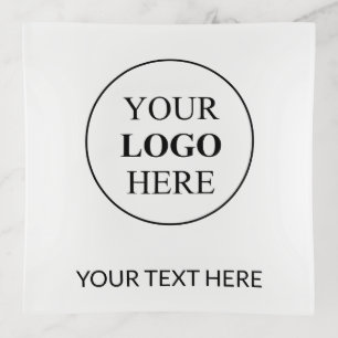 Custom Promotional Logo – No Minimum Order Trinket Tray