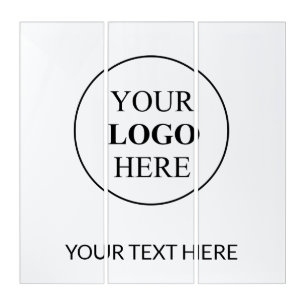 Custom Promotional Logo – No Minimum Order Triptych
