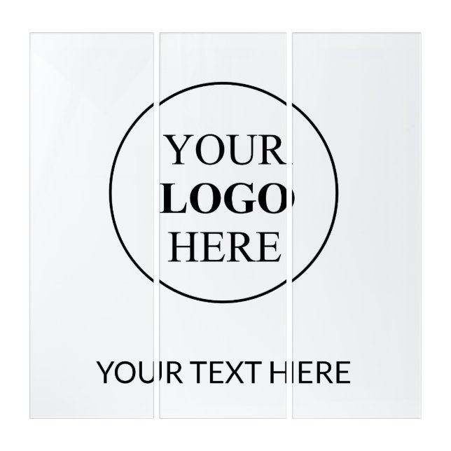 Custom Promotional Logo – No Minimum Order Triptych (Front)