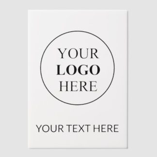 Custom Promotional Logo – No Minimum Order Vellum Invitations