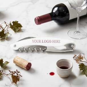Custom Promotional Logo – No Minimum Order Waiter's Corkscrew