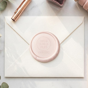 Custom Promotional Logo – No Minimum Order Wax Seal Sticker