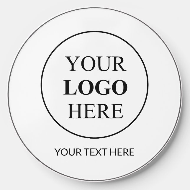 Custom Promotional Logo – No Minimum Order Wireless Charger (Front)