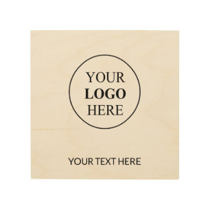 Custom Promotional Logo – No Minimum Order Wood Wall Art
