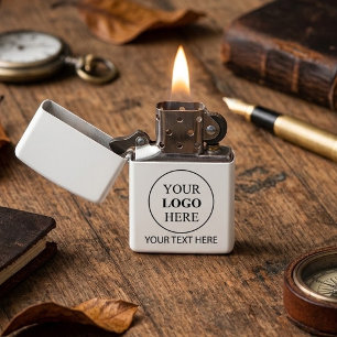 Custom Promotional Logo – No Minimum Order Zippo Lighter