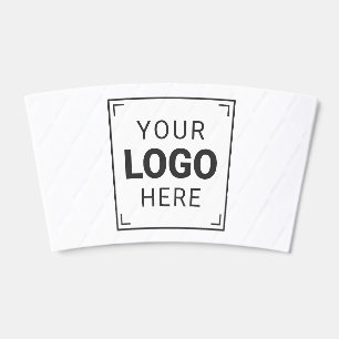 Custom Promotional Logo Paper Cup Sleeve