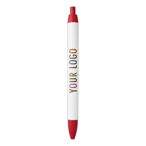 Custom Promotional Pen with Company Logo Red Ink