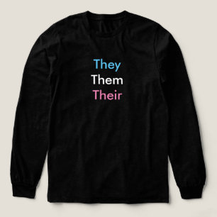Custom Pronoun Transgender/Intersex 1 Tri-Blend Shirt