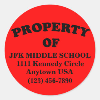 Custom Property Of Stickers