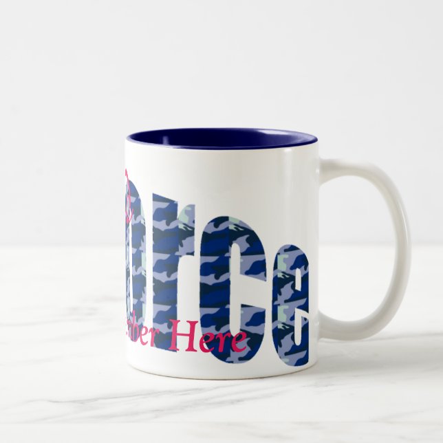 Custom Proud Air Force Mug (Right)