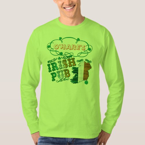 CUSTOM Pub Tee Add Your Irish Pubs Name