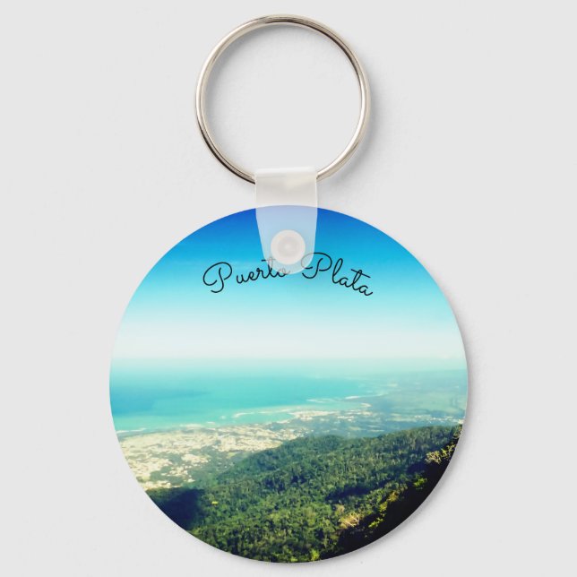 Custom Puerto Plata Keychain (Front)