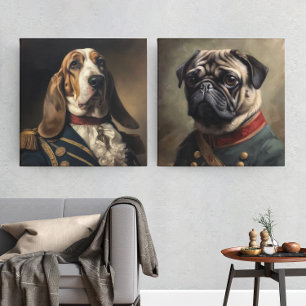 Custom Pug Regal Historical Military Poster