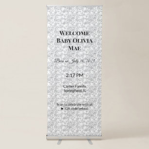Custom Pull Up Banner   Vertical & Tabletop Retrac