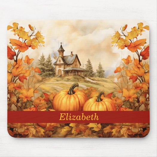 Custom Pumpkin Fall Leaf Church Thanksgiving