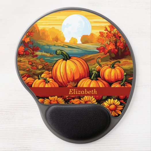 Custom Pumpkin Sunrise Sunflower Fall Thanksgiving