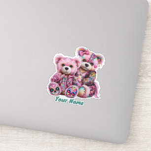 Custom Punk Bears Sticker
