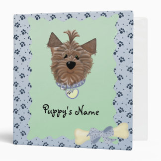 Custom Puppy Dog Photo Binder Scrapbook