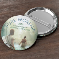 Custom Pure Worship 2025 Convention JW Gifts Pin