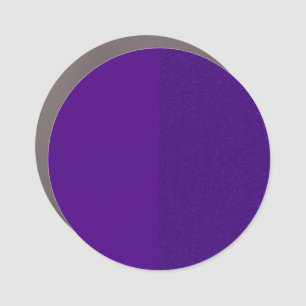 Custom Purple Glitter Side Car Magnet