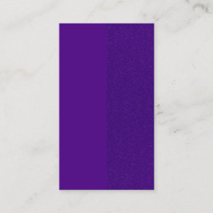 Custom Purple Glitter Stripe Business Card