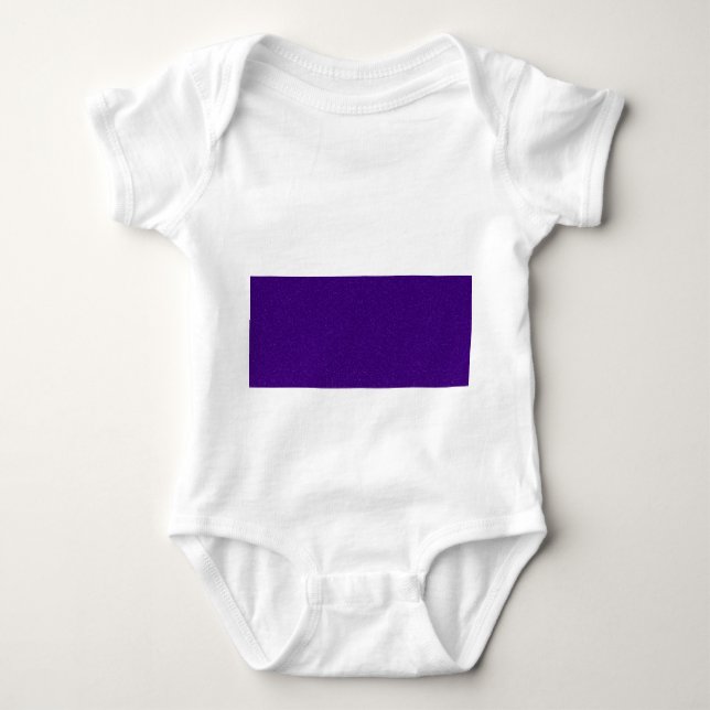 Custom Purple Noise Baby Bodysuit (Front)