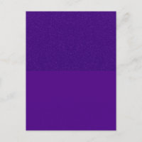Custom Purple Noise Invitation Postcard