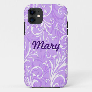 Custom Purple Ornamental iPhone 5 Case