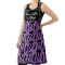 Custom Purple Pattern Hairstylist Hair Salon