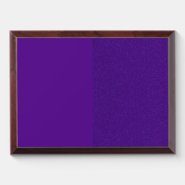 Custom Purple Split Texture Award Plaque (Horizontal)