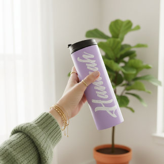 Custom Purple Tumbler Gift for Mom, Grandma & Aunt
