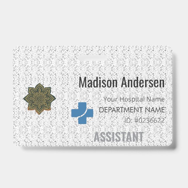 Custom PVC Name Badge – Plastic.ID.Logo.Event (Front)