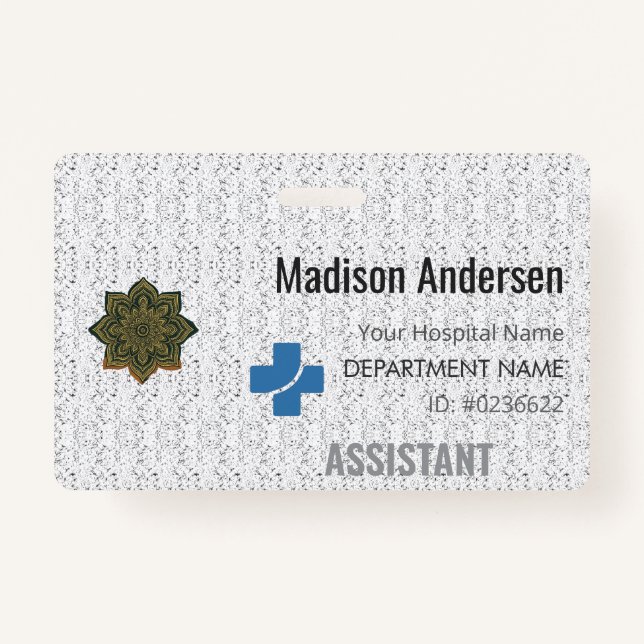 Custom PVC Name Badge – Plastic.ID.Logo.Event (Front)